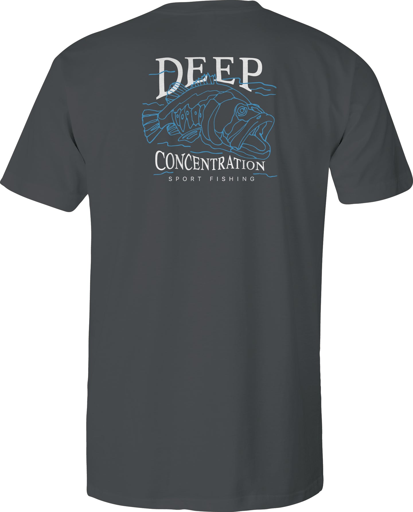 RWP Short Sleeve Cotton Tee - Deep Concentration - Black Wash