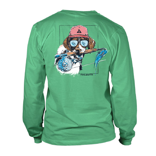 Long Sleeve UV50 Performance Fly Guy - Seafoam