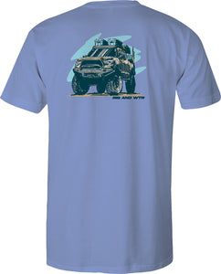 Youth Short Sleeve RWP Cotton Tee - 4X4 - Dusk