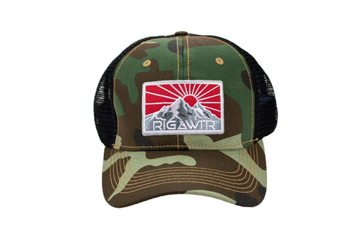 Camo Rays Hat Green Camo