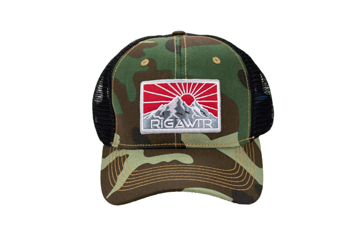 Camo Rays Hat Green Camo