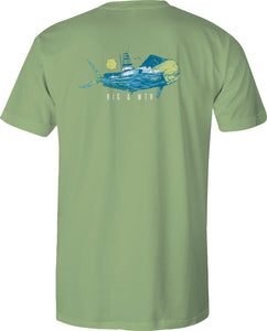 Youth Short Sleeve RWP Cotton Tee - Mahi Sport - Bay