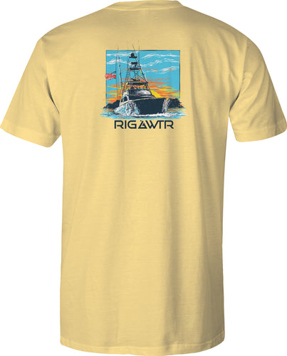 Short Sleeve UV50 Performance RWP Rolling in the Deep - Yellow