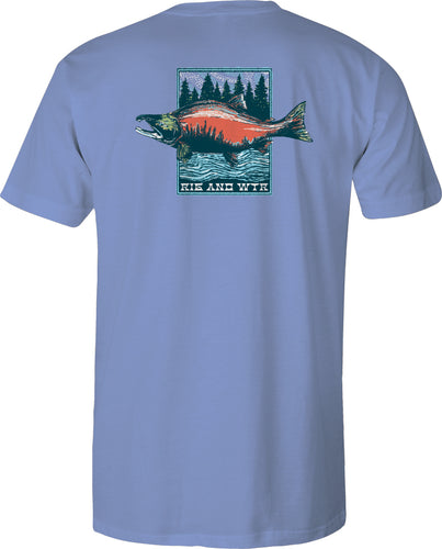 Short Sleeve UV50 Performance RWP Sockeye - Dusk