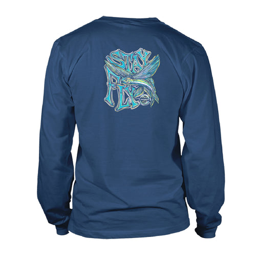 Long Sleeve UV50  Performance RWP Stay Fly V2 - Slate