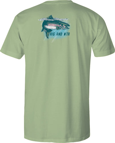 Short Sleeve UV50 Performance RWP Trout - Bay