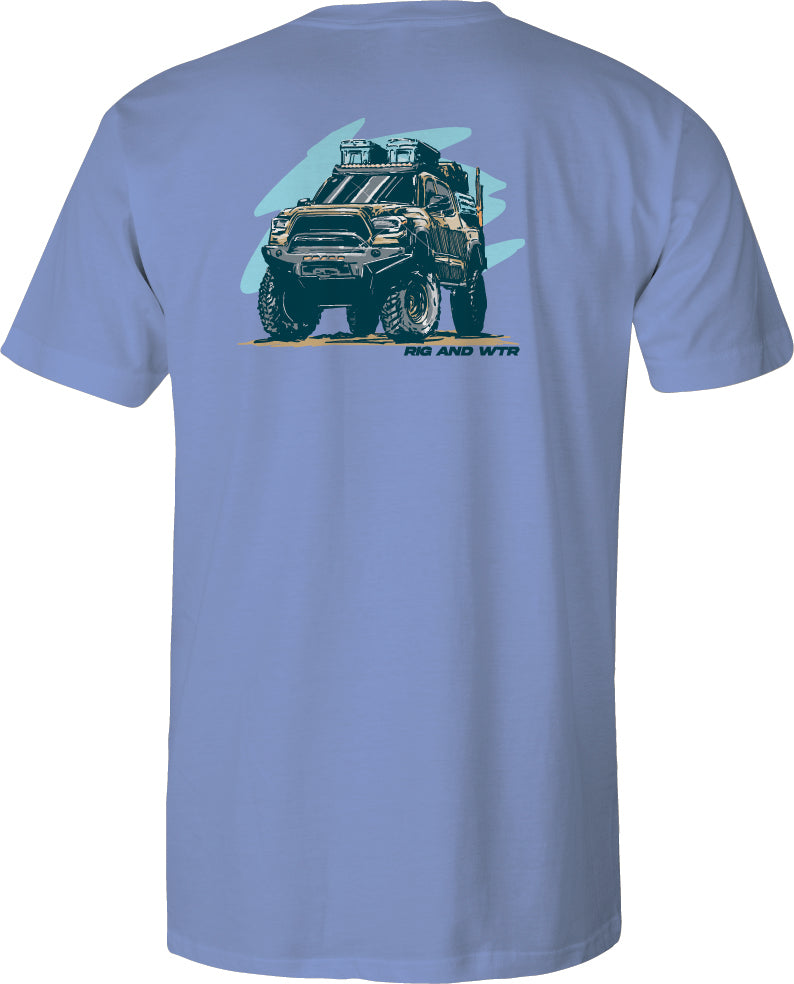 Youth Short Sleeve RWP Cotton Tee - 4X4 - Dusk