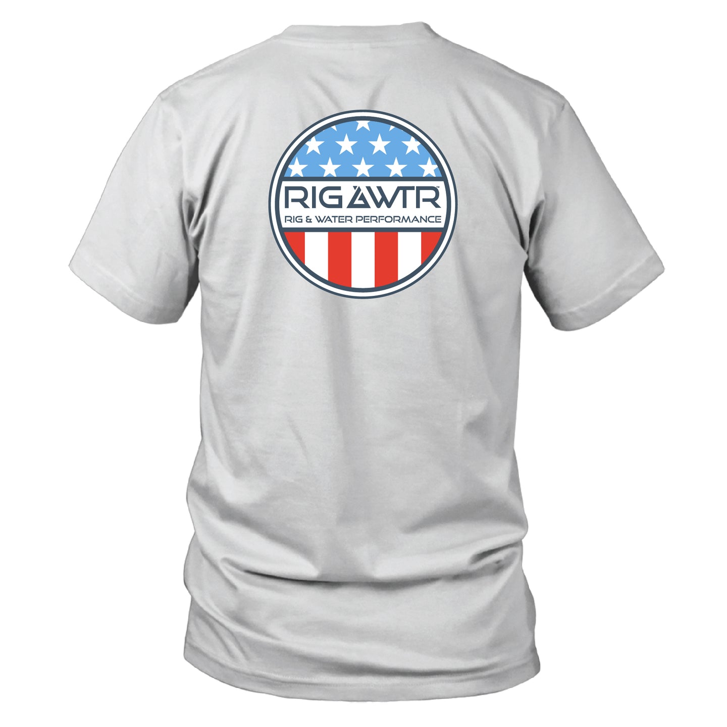 Short Sleeve Performance  UV50 - Stars & Stripes  - White