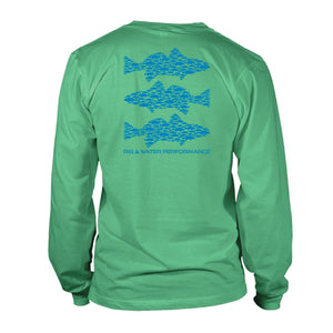 Small rigs performance fishing rash guard