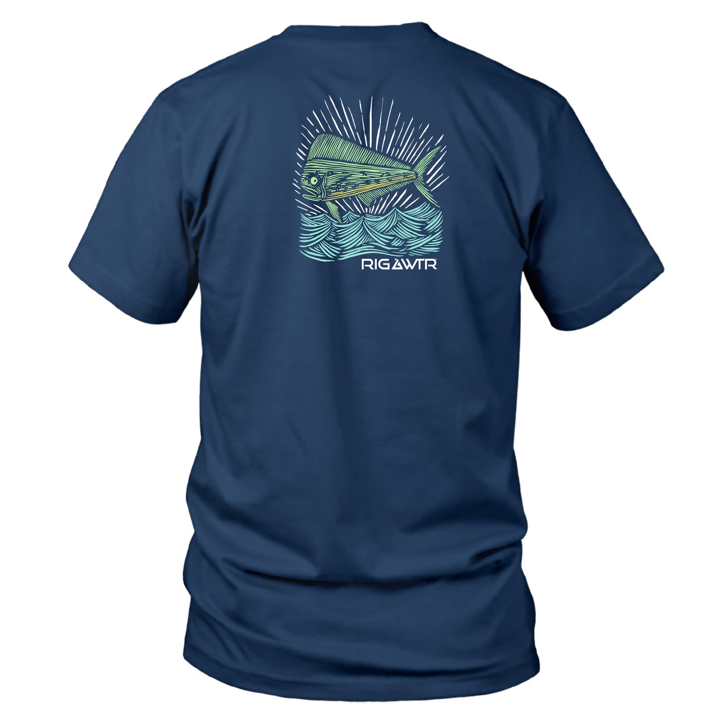 Men's Short Sleeve Performance UV50 - Logo Sunburst - Slate